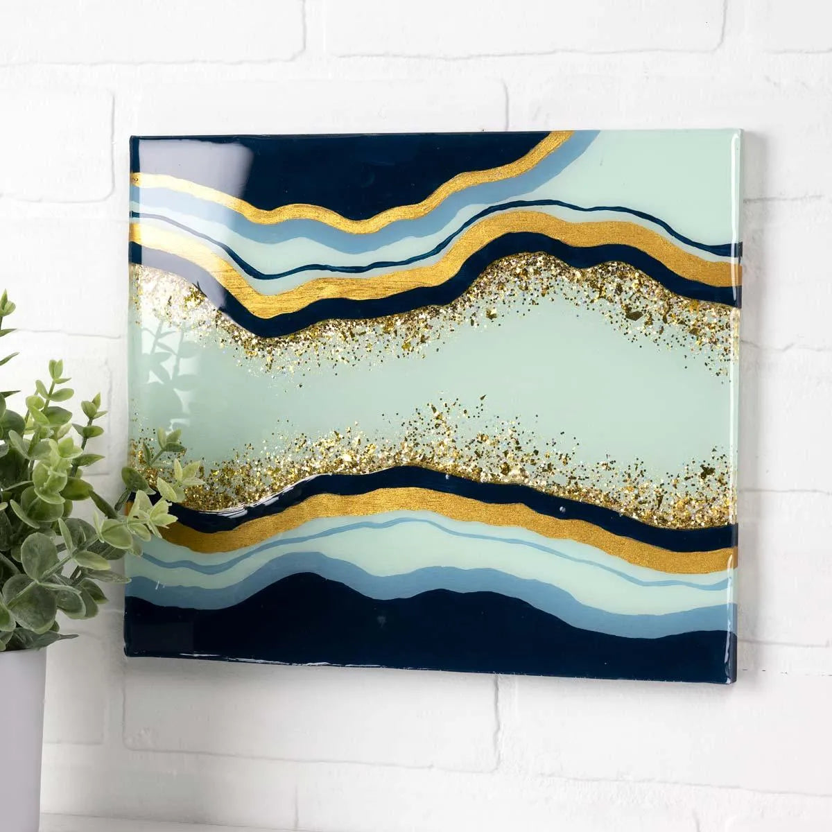Wood River Plaque - 10" x 12"