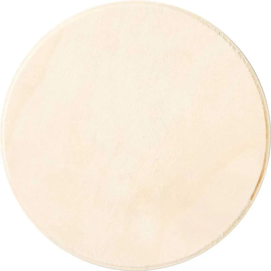 Wood Circle Plaque - 7"